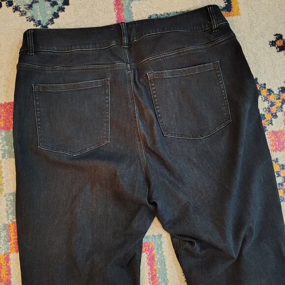Lane Bryant Womens 22S Jeans Flex Magic High Rise Tighter Tummy Straight Short - Picture 3 of 7
